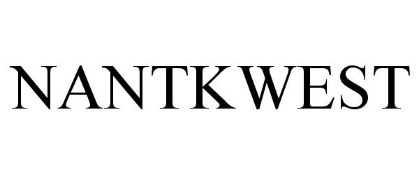 Trademark Logo NANTKWEST