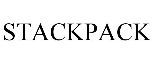 Trademark Logo STACKPACK
