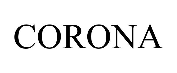 Trademark Logo CORONA