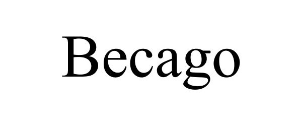 Trademark Logo BECAGO