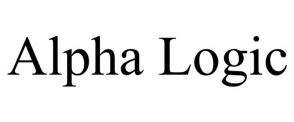 Trademark Logo ALPHA LOGIC