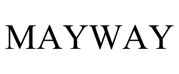 Trademark Logo MAYWAY