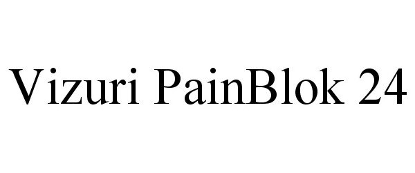 Trademark Logo VIZURI PAINBLOK 24