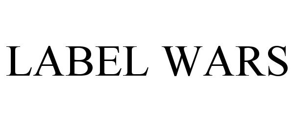 Trademark Logo LABEL WARS
