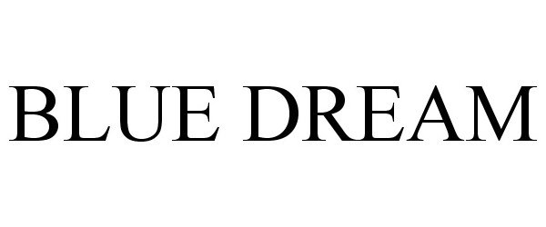 Trademark Logo BLUE DREAM