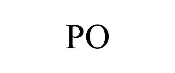 Trademark Logo PO