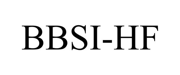 Trademark Logo BBSI-HF