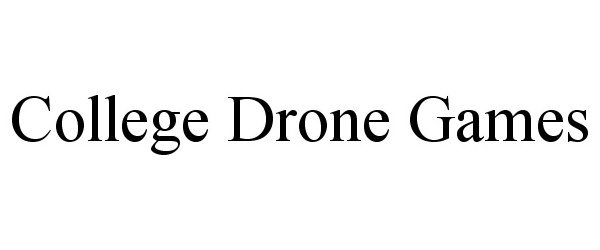  COLLEGE DRONE GAMES