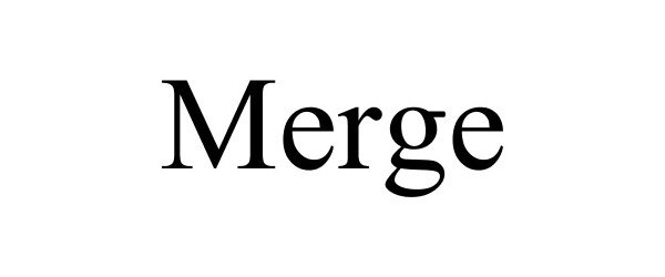 Trademark Logo MERGE