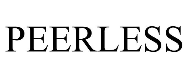 Trademark Logo PEERLESS