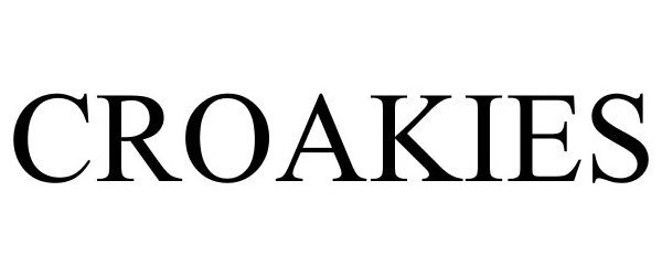 Trademark Logo CROAKIES