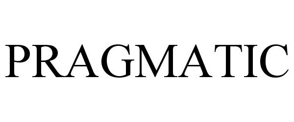 Trademark Logo PRAGMATIC