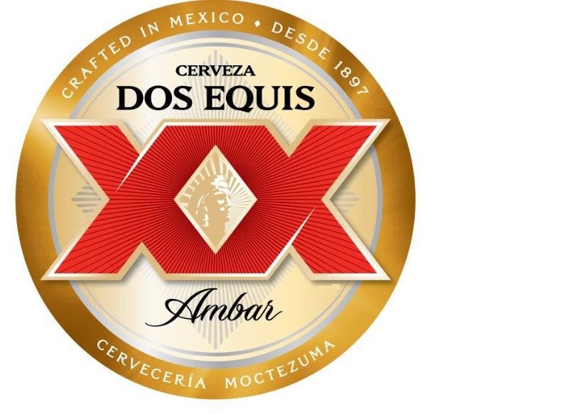  CRAFTED IN MEXICO Â· DESDE 1897 CERVEZA DOS EQUIS XX AMBAR CERVECERIA MOCTEZUMA