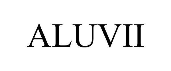 Trademark Logo ALUVII