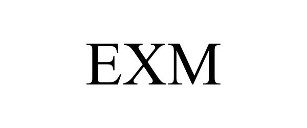 Trademark Logo EXM