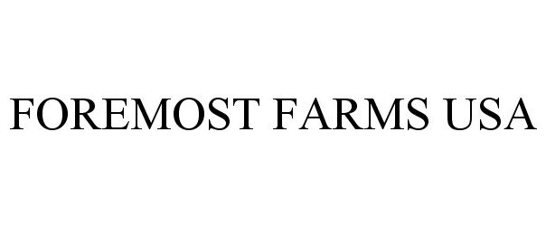  FOREMOST FARMS USA