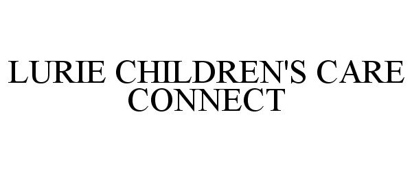  LURIE CHILDREN'S CARE CONNECT