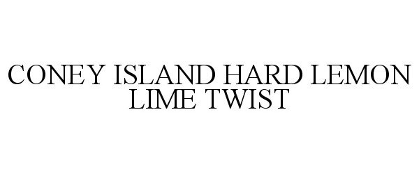  CONEY ISLAND HARD LEMON LIME TWIST