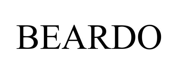 Trademark Logo BEARDO