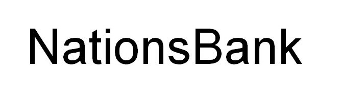Trademark Logo NATIONSBANK