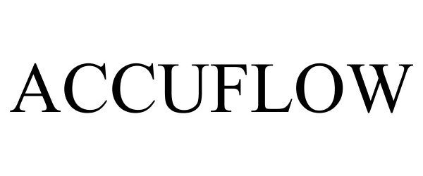 Trademark Logo ACCUFLOW