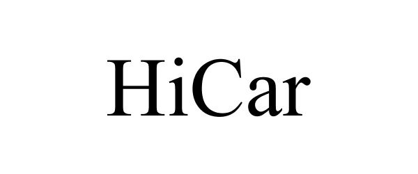 Trademark Logo HICAR