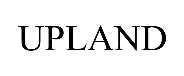 Trademark Logo UPLAND