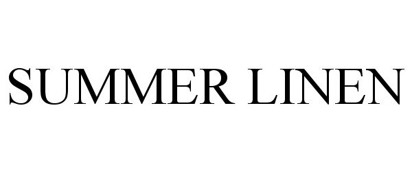 Trademark Logo SUMMER LINEN