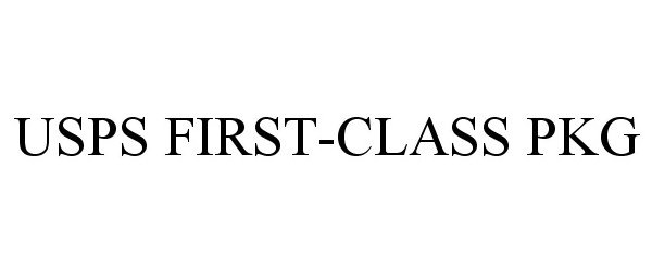  USPS FIRST-CLASS PKG