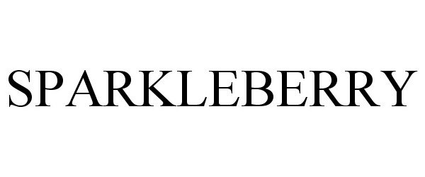 Trademark Logo SPARKLEBERRY