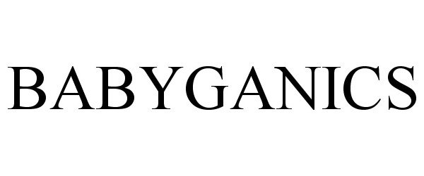 Trademark Logo BABYGANICS