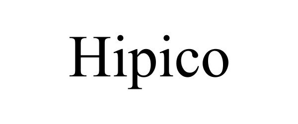 Trademark Logo HIPICO