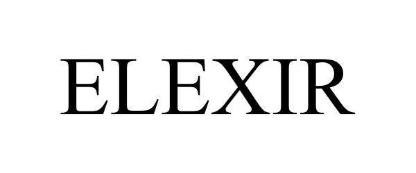 Trademark Logo ELEXIR