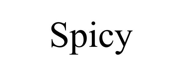 Trademark Logo SPICY