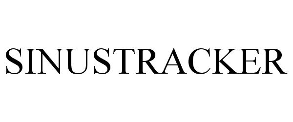 Trademark Logo SINUSTRACKER