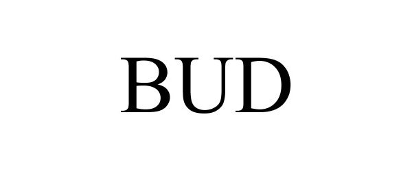 Trademark Logo BUD
