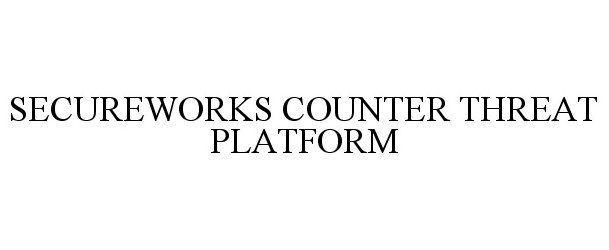 Trademark Logo SECUREWORKS COUNTER THREAT PLATFORM