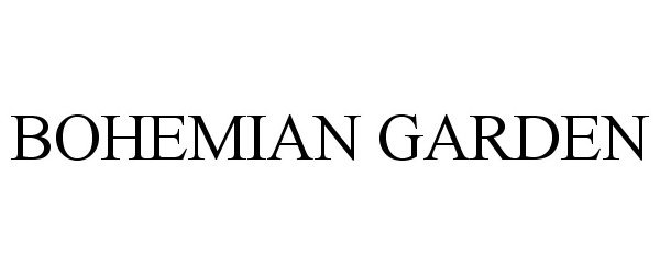 Trademark Logo BOHEMIAN GARDEN