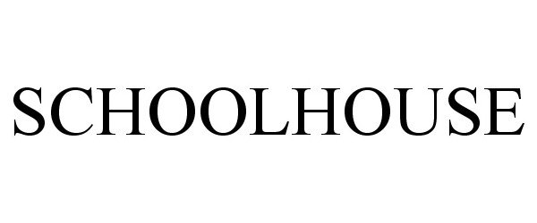 Trademark Logo SCHOOLHOUSE