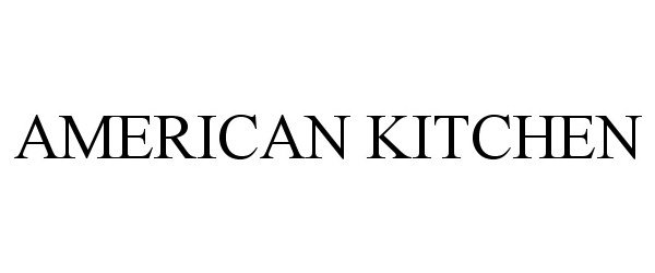  AMERICAN KITCHEN