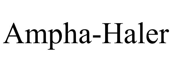 Trademark Logo AMPHA-HALER