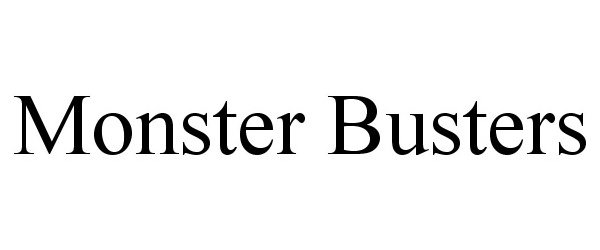 MONSTER BUSTERS
