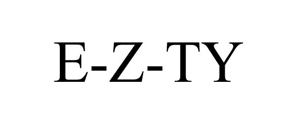 Trademark Logo E-Z-TY