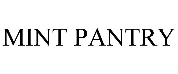 Trademark Logo MINT PANTRY