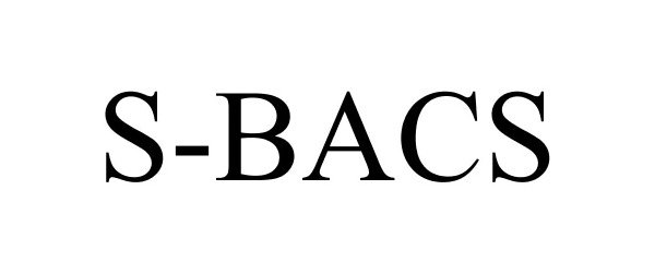 Trademark Logo S-BACS
