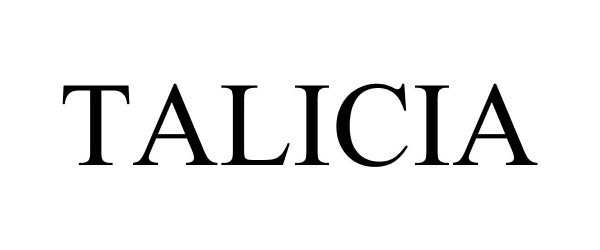 Trademark Logo TALICIA