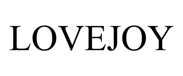 Trademark Logo LOVEJOY