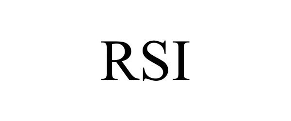 Trademark Logo RSI