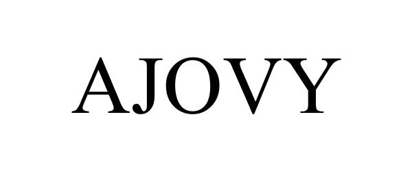 Trademark Logo AJOVY