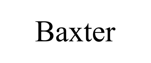 Trademark Logo BAXTER